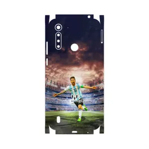 MAHOOT Lionel Messi 2-FullSkin Cover Sticker for Motorola Moto G8 Power Lite
