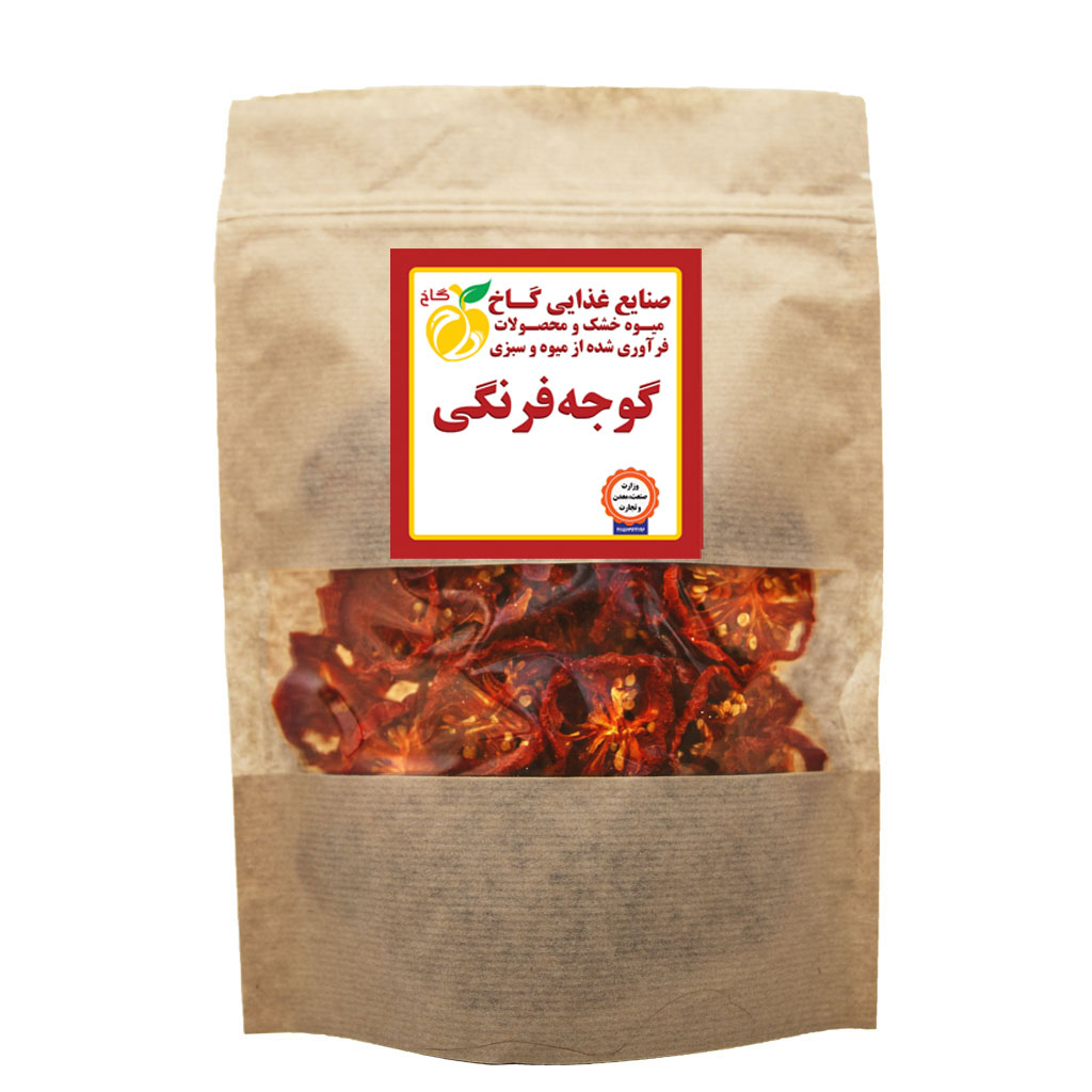 اسلایس گوجه فرنگی خشک گاخ - 100 گرم 