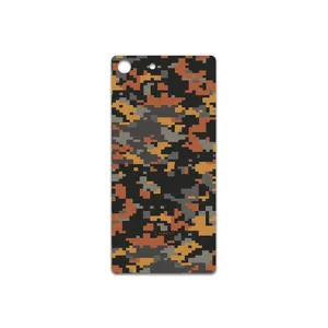 MAHOOT  Army-Autumn-pixel Cover Sticker for Sony Xperia M5