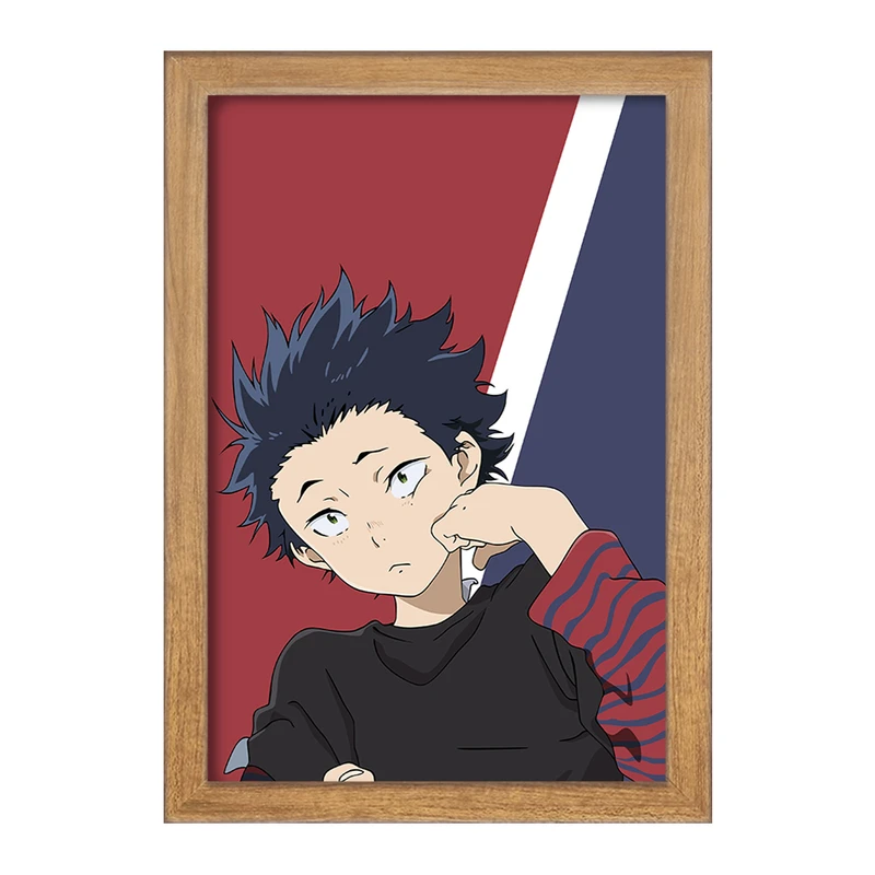 تابلو خندالو مدل شویا ایشیدا انیمه سایلنت ویس A Silent Voice  کد 15792