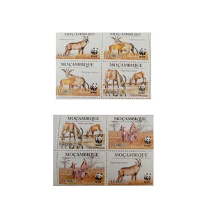 تمبر یادگاری مدل گونه های در حال انقراض 10 مجموعه 8 عددی