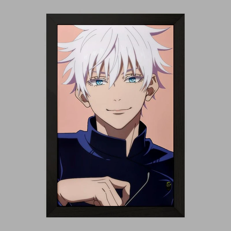 تابلو خندالو مدل گوجو ساتورو انیمه جوجوتسو کایزن Jujutsu Kaisen کد 30175