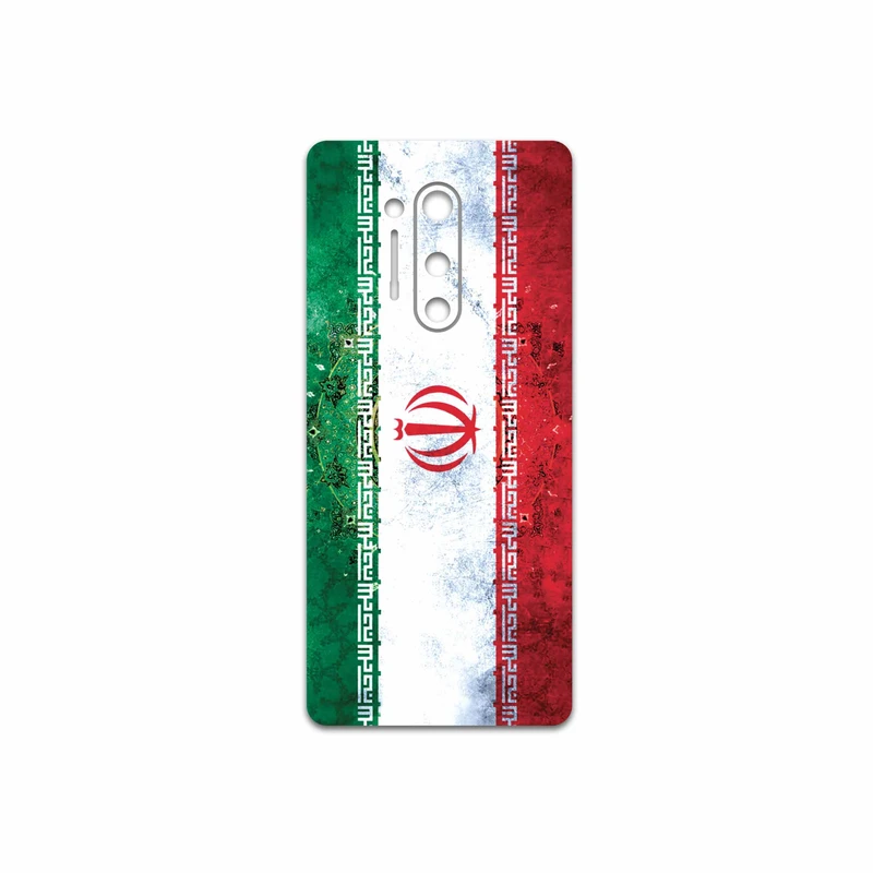 برچسب پوششی ماهوت مدل Iran-Flag-1 مناسب برای گوشی موبایل وان پلاس 8 Pro