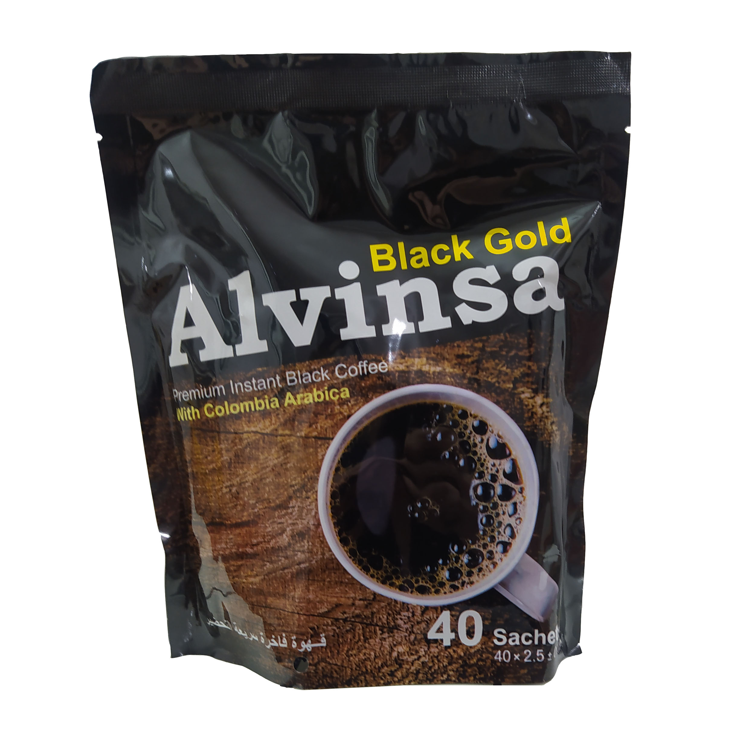 پودر قهوه فوری آلوینسا بسته 40 عددی