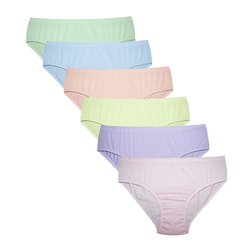 شورت زنانه چیندکا مدل سوپر پنبه کد 110 مجموعه 6 عددی - - 1