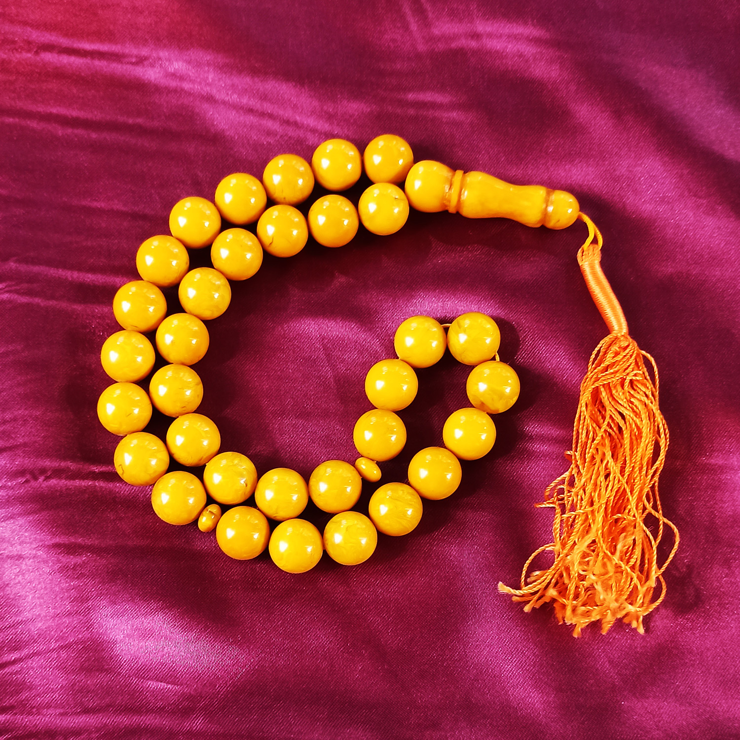 تسبیح کهربا سلین کالا مدل ce-tas-cah35