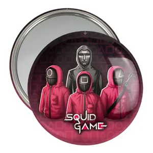 آینه جیبی خندالو مدل بازی مرکب  Squid Game  کد 10805