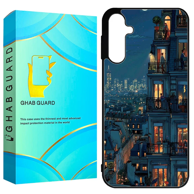 کاور قاب گارد طرح شب مدل GCHPA55 مناسب برای گوشی موبایل سامسونگ Galaxy A55 5G