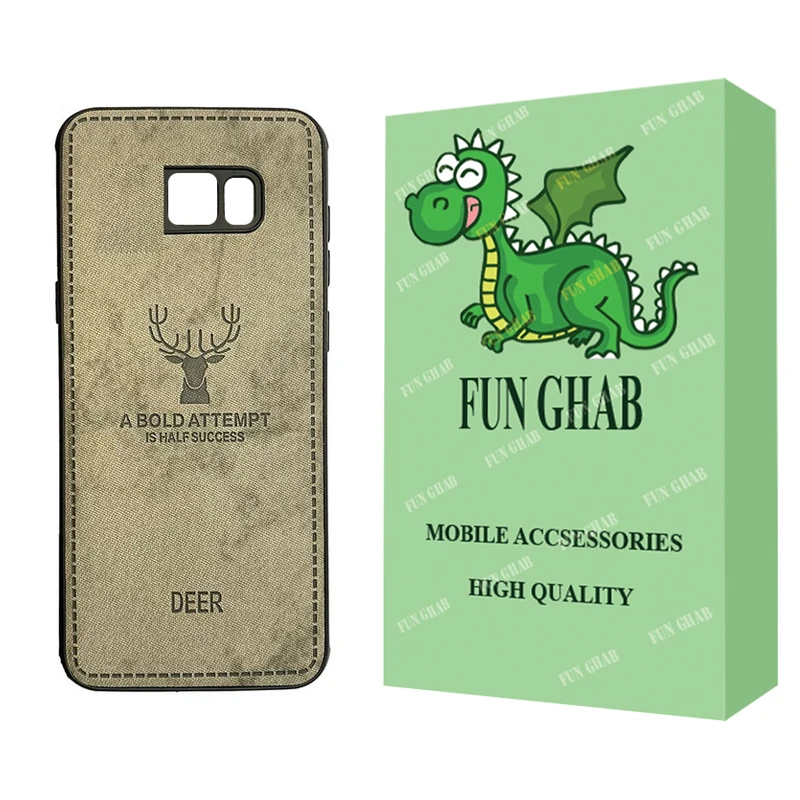 کاور فان قاب مدل گوزنی مناسب برای گوشی موبایل سامسونگ Galaxy S6 Edge