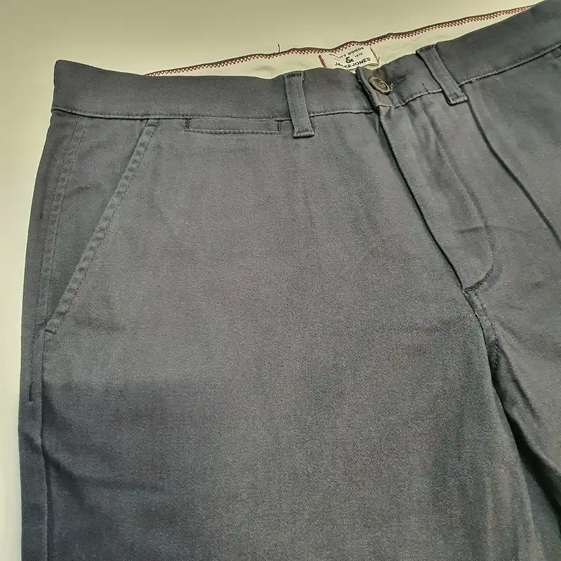 شلوار مردانه جک اند جونز مدل کتان کد 2022 JJ