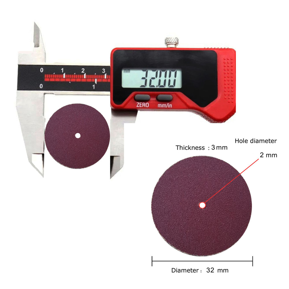 سنباده پولیشی فرز مینیاتوری مدل 32mm بسته 10 عددی سنباده پولیشی فرز مینیاتوری مدل 32mm بسته 10 عددی