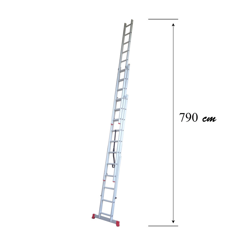نردبان 33 پله آلوپات مدل دوطرفه کشویی 9m