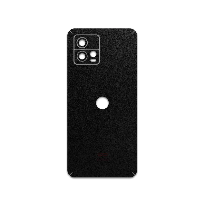برچسب پوششی ماهوت مدل Black-Suede مناسب برای گوشی موبایل موتورولا Moto G72