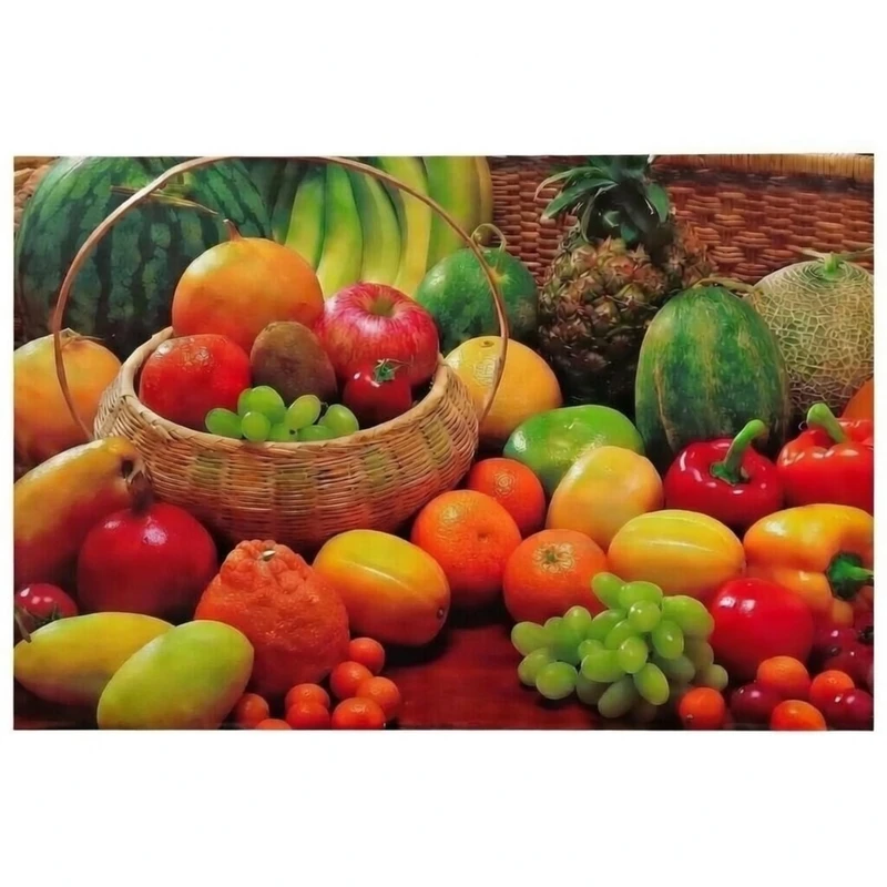 برچسب اجاق گاز طرح سبد میوه پاییزی کد po144