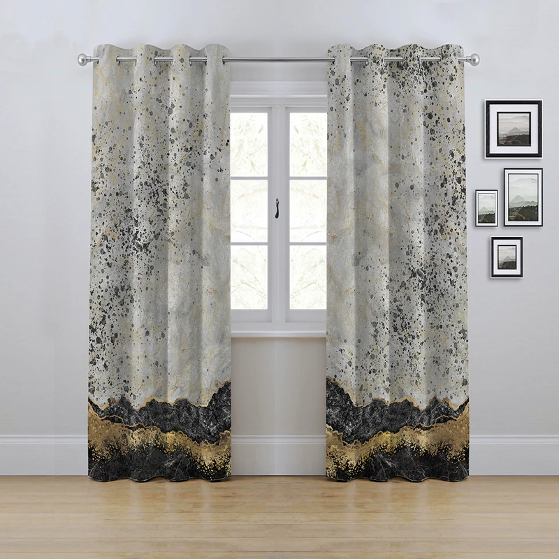 پرده مدل هازان پانچی سایز 280x145 سانتی متر