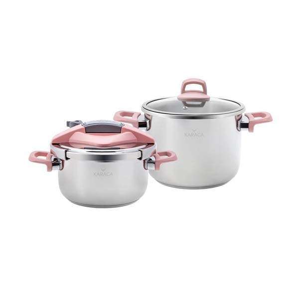 زودپز دوقلو کاراجا مدل Perfect گنجایش 4 و 6 لیتری زودپز دوقلو کاراجا مدل Perfect گنجایش 4 و 6 لیتری