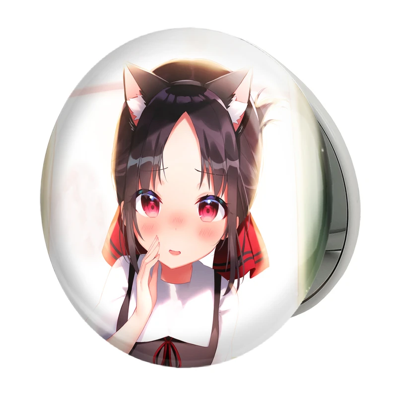 آینه جیبی خندالو طرح کاگویا شینومیا انیمه کاگویا ساما مدل تاشو کد 16046 