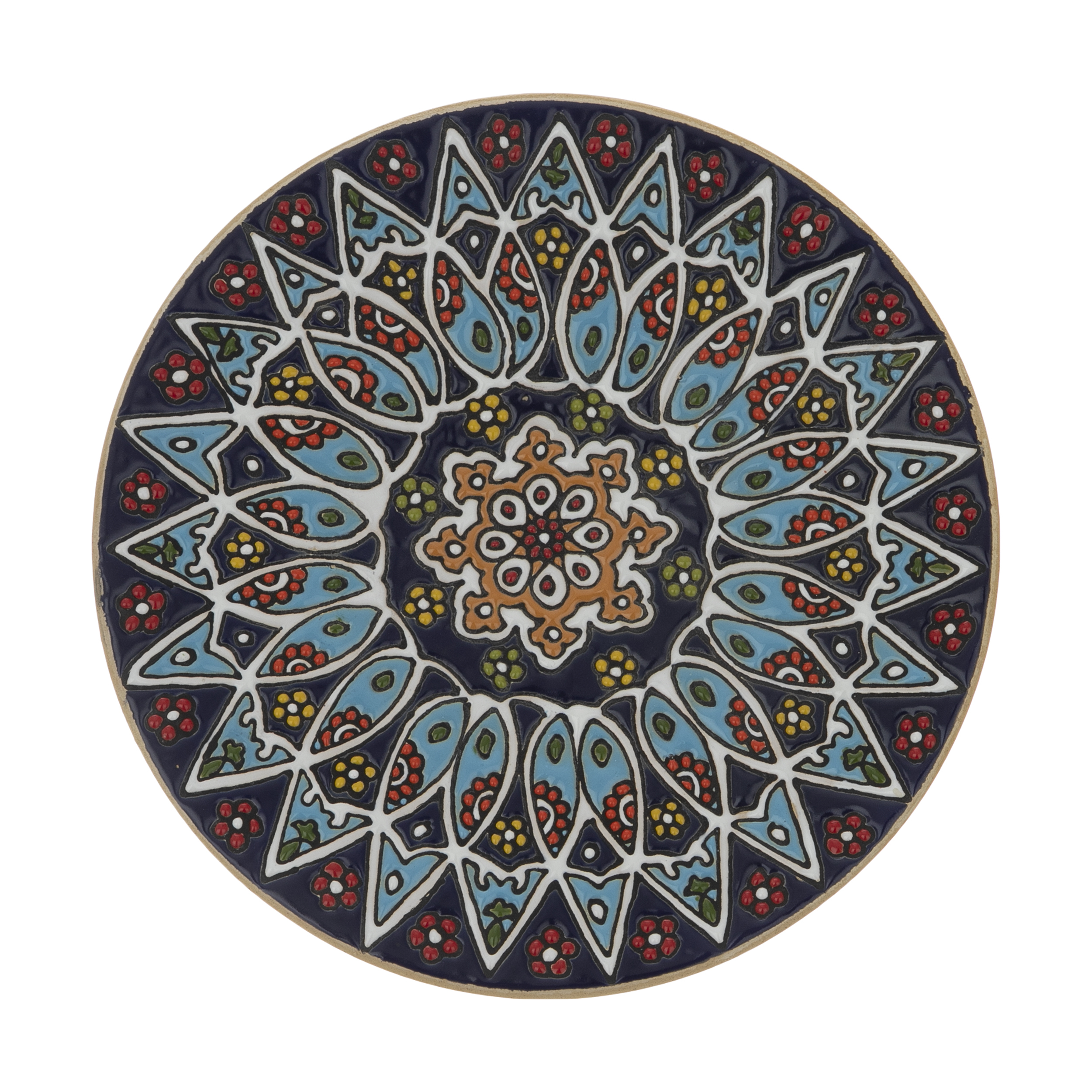 بشقاب میناکاری کد 013