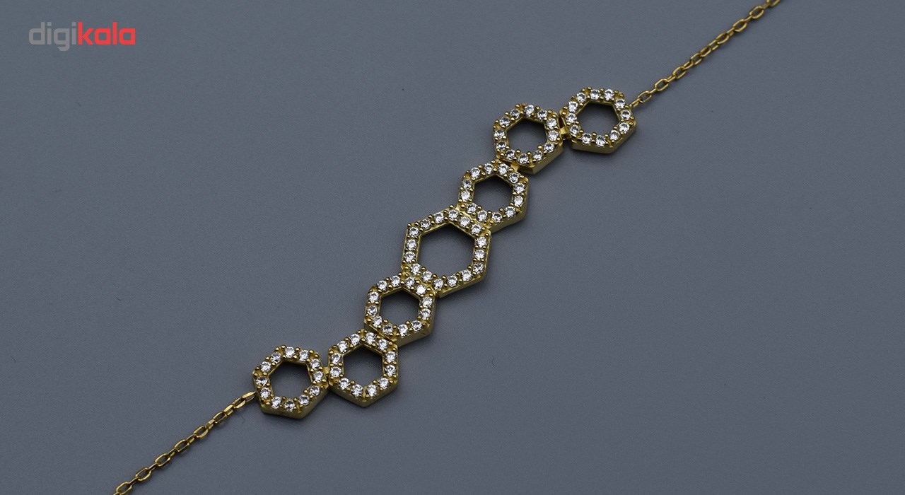 ست کامل طلا 18 عیار جواهری سون مدل 1896