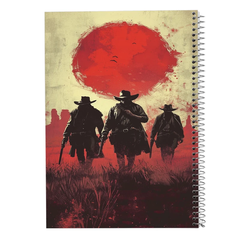 دفتر لیست خرید 50 برگ مدوپد مدل رد دد red dead کد DF13537