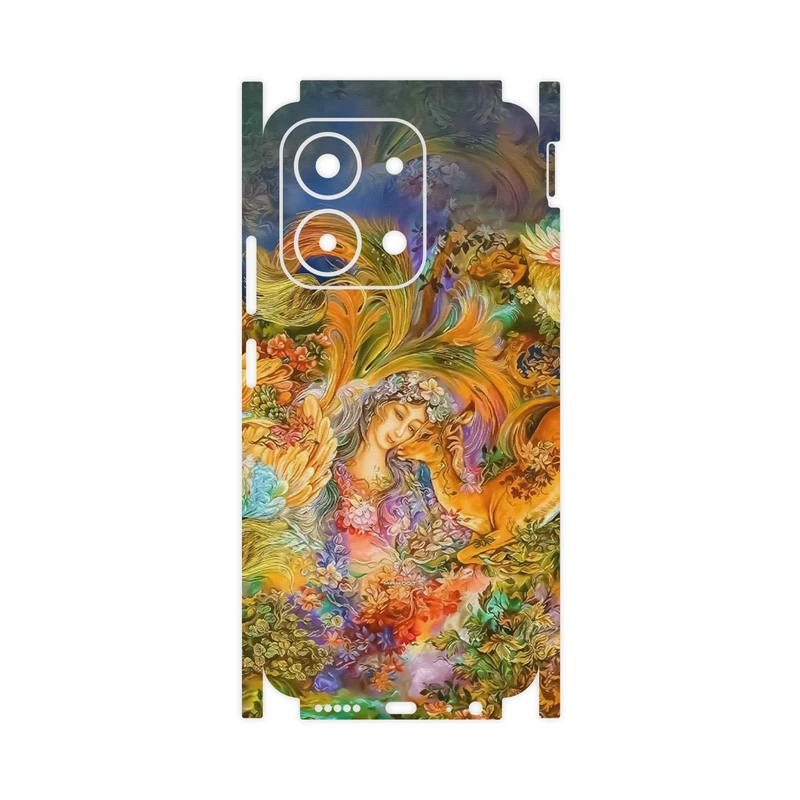 برچسب پوششی ماهوت مدل Persian miniature 3-FullSkin مناسب برای گوشی موبایل شیائومی Redmi 15C 4G
