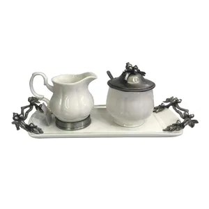 ست سه پارچه چای خوری مدل 001100