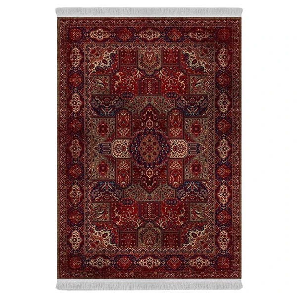 فرش پارچه‌ای دفه مدل فرشینه هازان مخمل کد 050