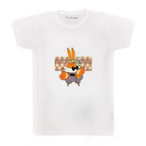 تی شرت بچگانه پرمانه طرح باب اسفنجی کد pmt.3394