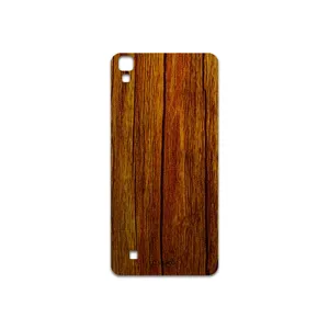 MAHOOT Orange-Wood Cover Sticker for LG X Power