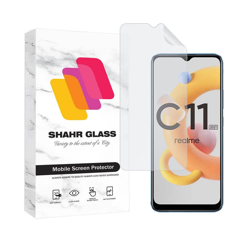محافظ صفحه نمایش شهر گلس مدل MTNANFSH مناسب برای گوشی موبایل ریلمی C11 2021