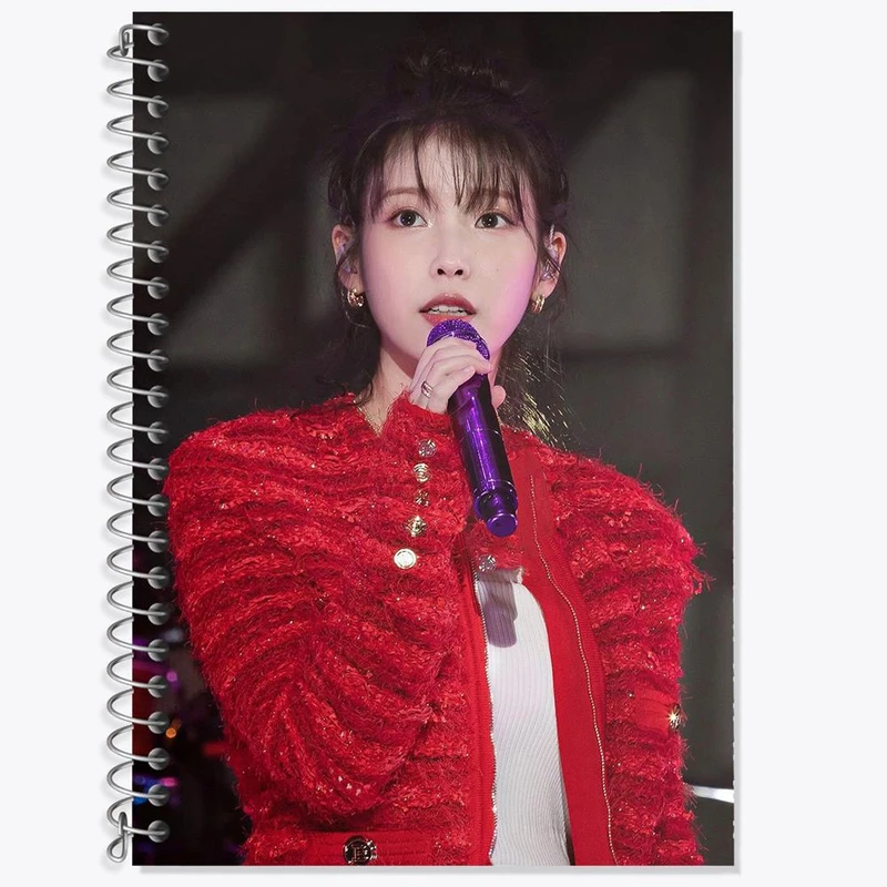 دفتر لغت 50 برگ خندالو مدل آیو IU کد 19806