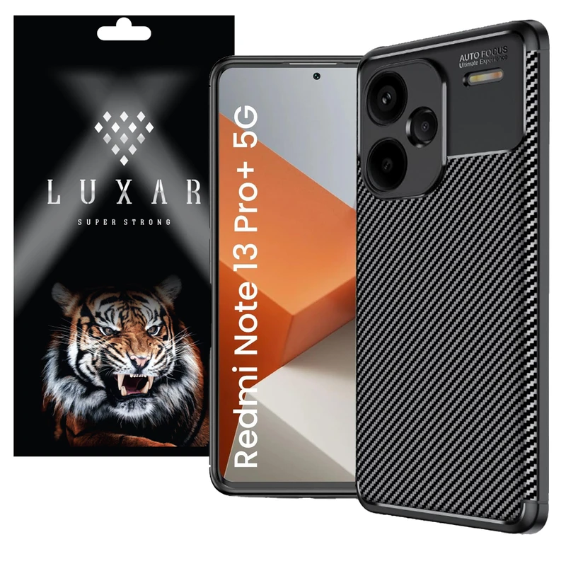 کاور لوکسار مدل note13proplus - Carbon fiber مناسب برای گوشی موبایل شیائومی Redmi Note 13 Pro Plus 