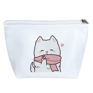 کیف لوازم آرایش دخترانه خندالو مدل سگ نژاد پامرانین کد 2909