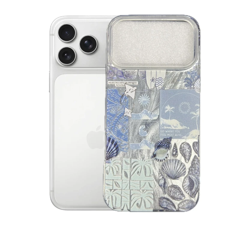 کاور طرح اقیانوس مناسب برای گوشی موبایل اپل iPhone 17 Pro Max
