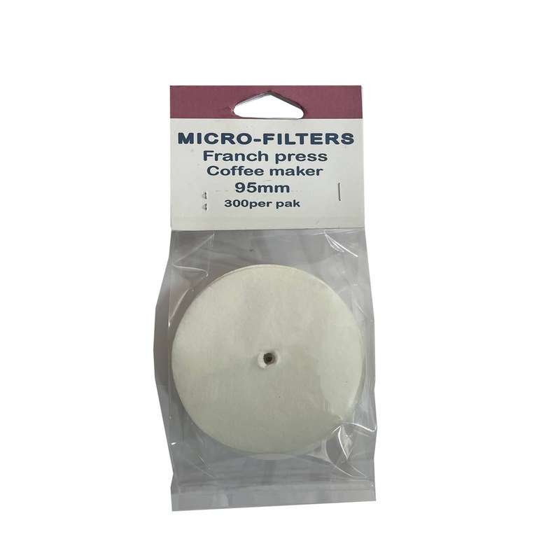 فیلتر قهوه مدل فرنچ پرس کد 95 بسته 300 عددی فیلتر قهوه مدل فرنچ پرس کد 95 بسته 300 عددی