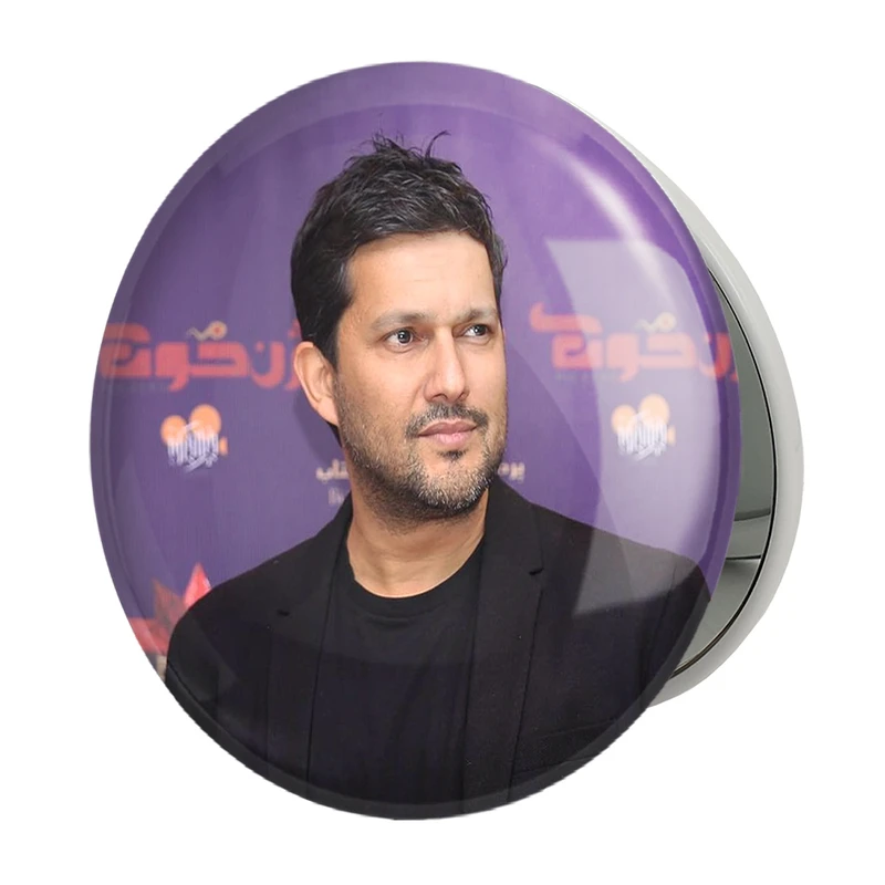 آینه جیبی خندالو طرح حامد بهداد مدل تاشو کد 10365 