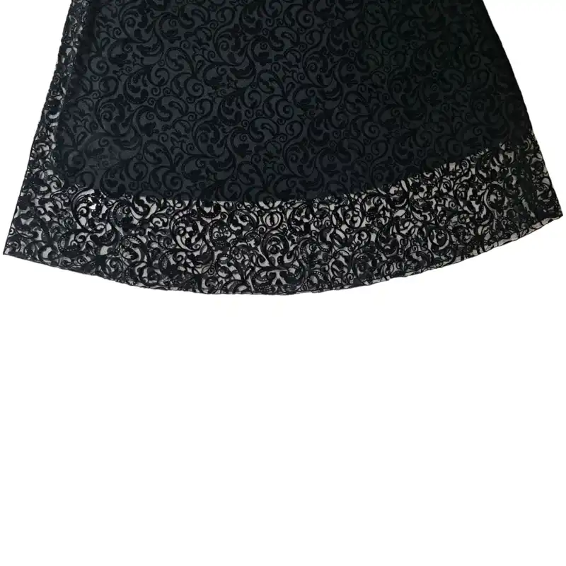 دامن راسته زنانه مدل 10314 رنگ مشکی