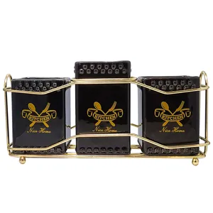 جاقاشقی نایس هوم مدل شاینی کد D3 مجموعه ۳ عددی به همراه استند