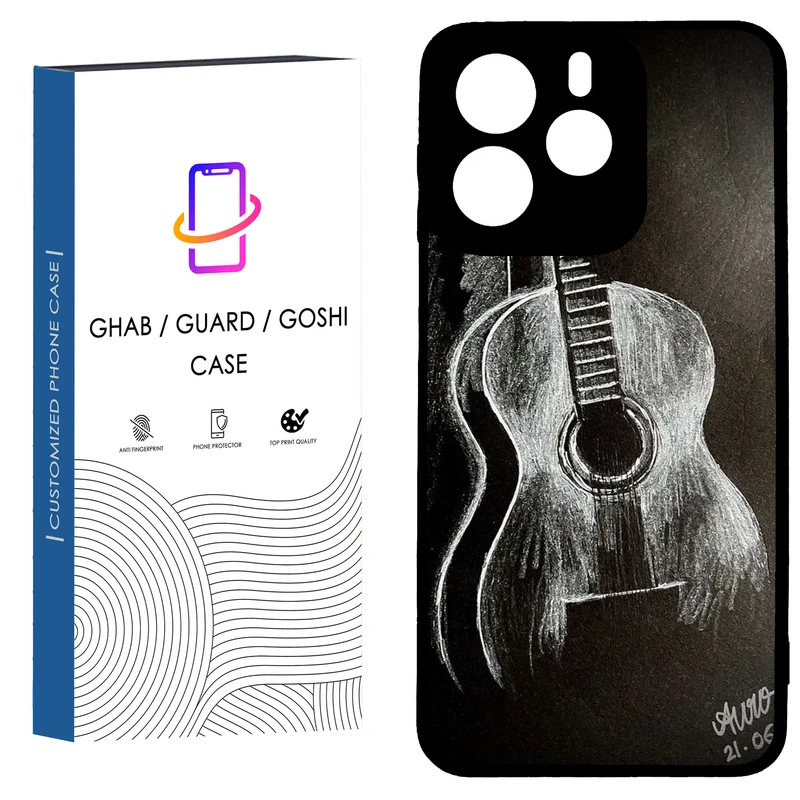 کاور قاب گارد گوشی طرح دخترانه  کد 42 - TPU مناسب برای گوشی موبایل شیائومی Redmi Note 14 4G