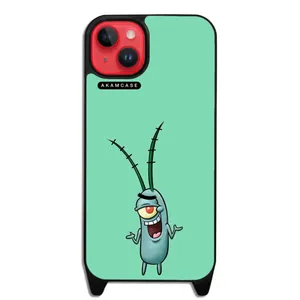AKAM AMC-WLA14PLUS-SPONGE BOB10 Cover For Apple iPhone 14 Plus