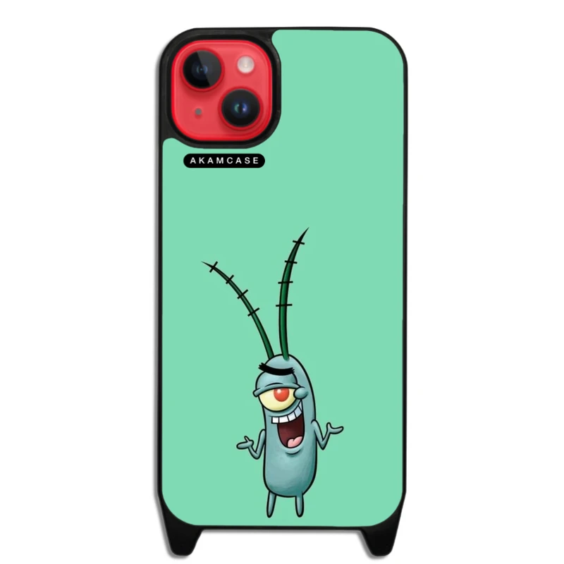 کاور آکام مدل AMC-WLA15PLUS-SPONGE BOB10 مناسب برای گوشی موبایل اپل iPhone 15 Plus