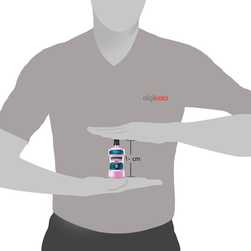 دهان شویه لیسترین مدل Zero Total Care حجم 500 میلی لیتر