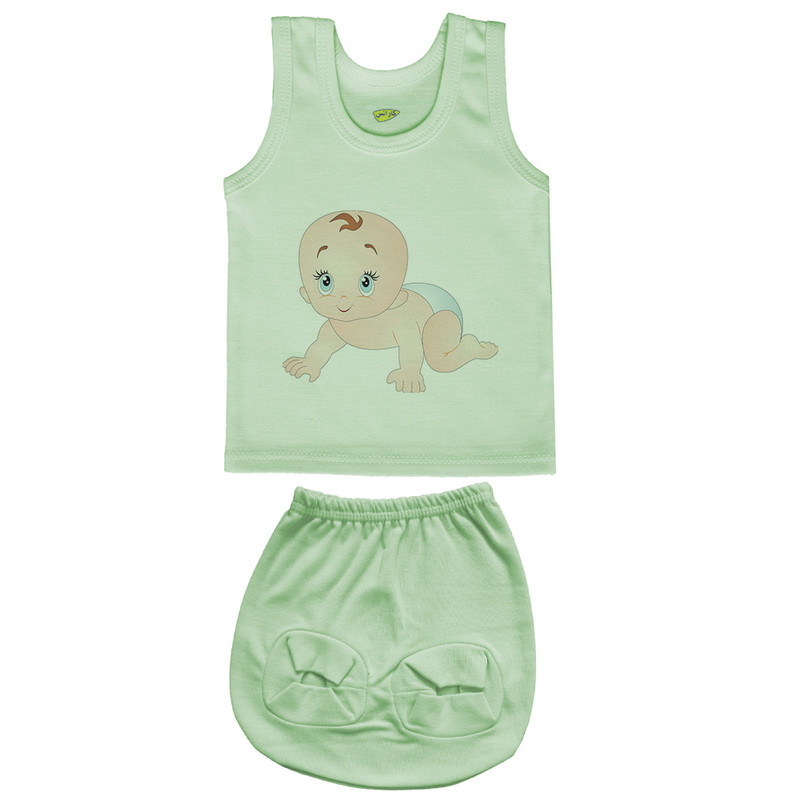 ست تاپ و شورت نوزادی کارانس مدل SSG-82