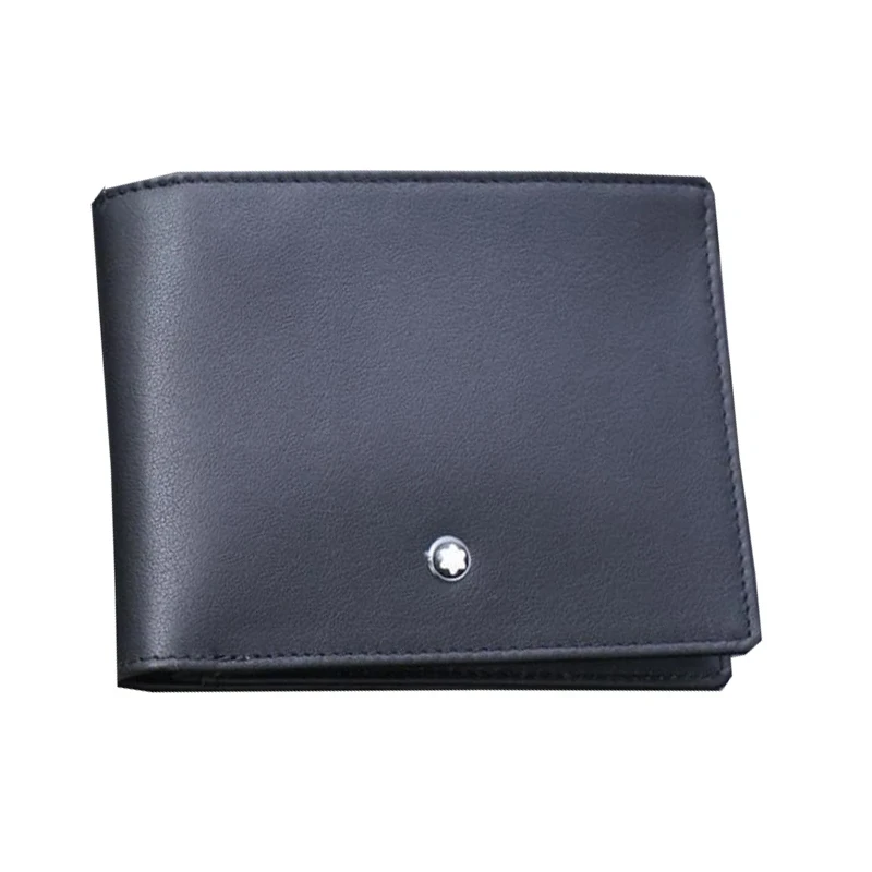 کیف پول مون بلان مدل  افقی چرم طبیعی کد 827