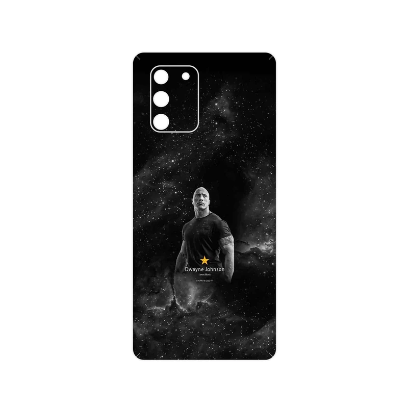 برچسب پوششی ماهوت مدل Dwayne Johnson مناسب برای گوشی موبایل سامسونگ Galaxy S10 Lite