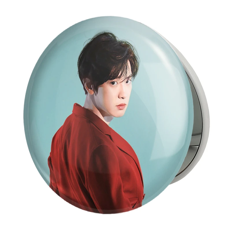 آینه جیبی خندالو طرح پارک چانیول گروه اکسو EXO مدل تاشو کد 13322 