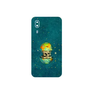 MAHOOT Collage of Earth Face Cover Sticker for Samsung Galaxy A2 Core