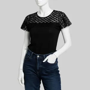 بلوز آستین کوتاه زنانه مدل 1901