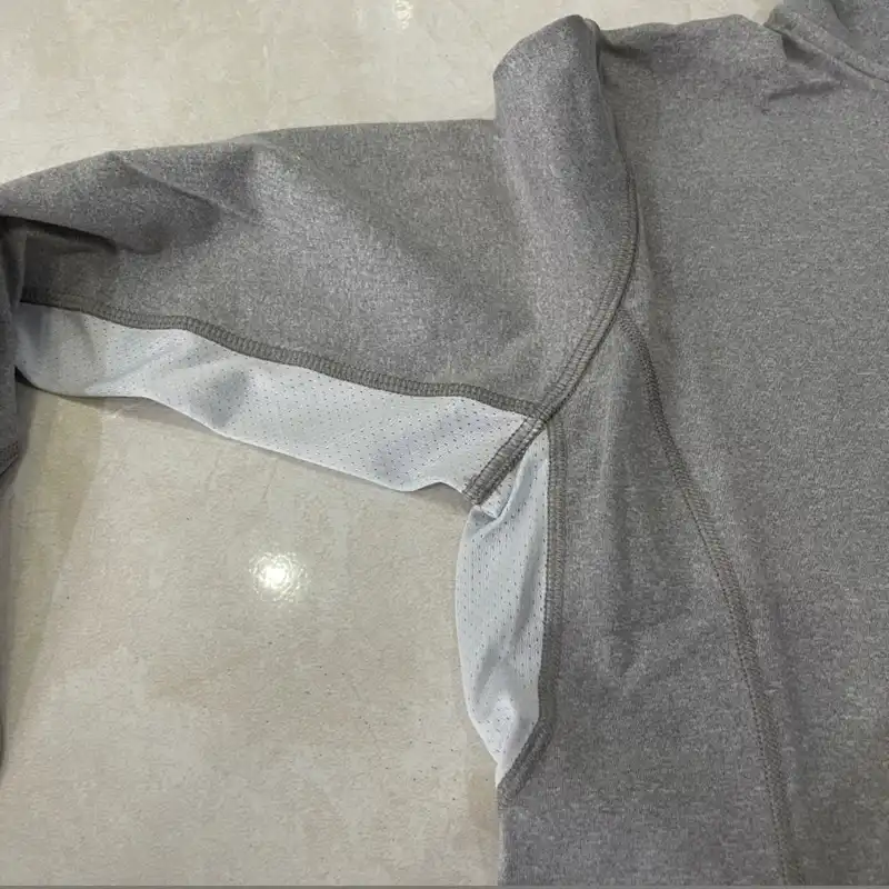 تی شرت آستین بلند ورزشی زنانه بروکس مدل نیم زیپ