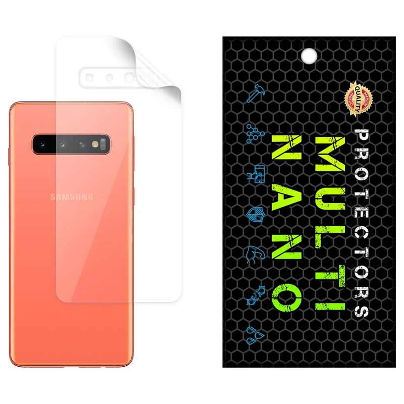 محافظ پشت گوشی  شفاف نانو هیدروژل مولتی نانو مدل X-F1T مناسب برای گوشی موبایل سامسونگ Galaxy S10